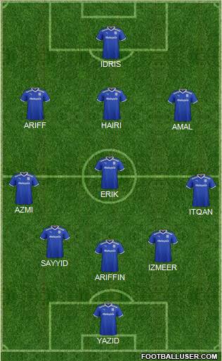 Cardiff City Formation 2011