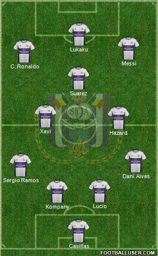 RSC Anderlecht Formation 2011