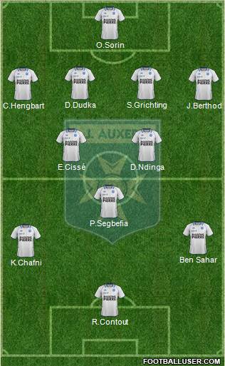 A.J. Auxerre Formation 2011