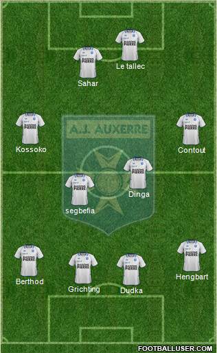 A.J. Auxerre Formation 2011