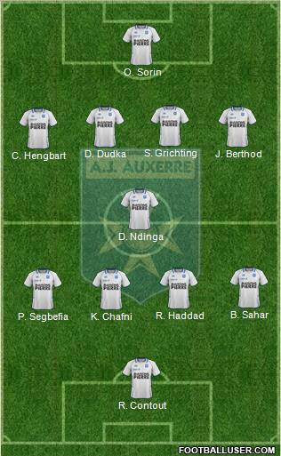 A.J. Auxerre Formation 2011