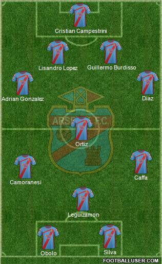 Arsenal de Sarandí Formation 2011