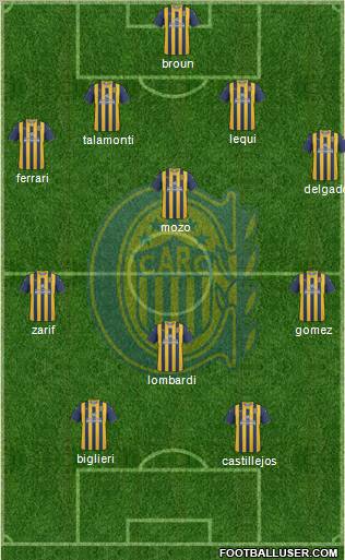 Rosario Central Formation 2011