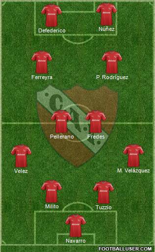 Independiente Formation 2011