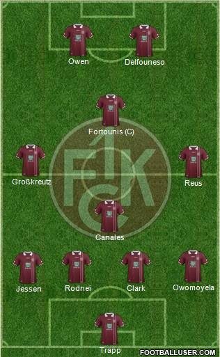 1.FC Kaiserslautern Formation 2011