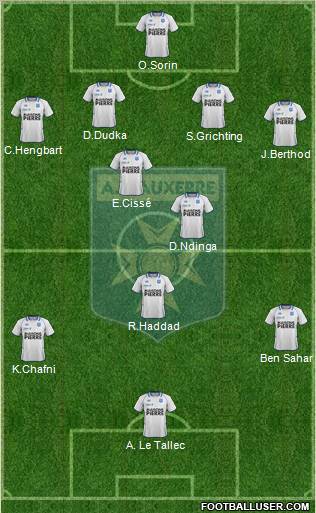 A.J. Auxerre Formation 2011