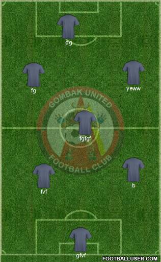 Gombak United FC Formation 2011