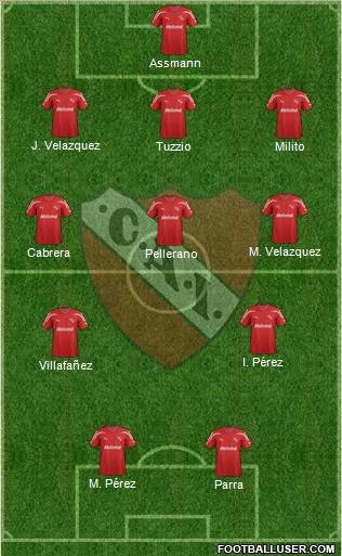 Independiente Formation 2011