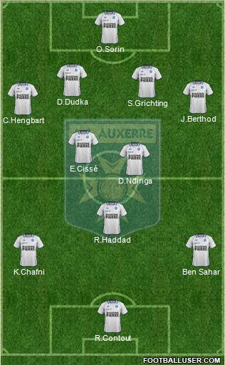 A.J. Auxerre Formation 2011