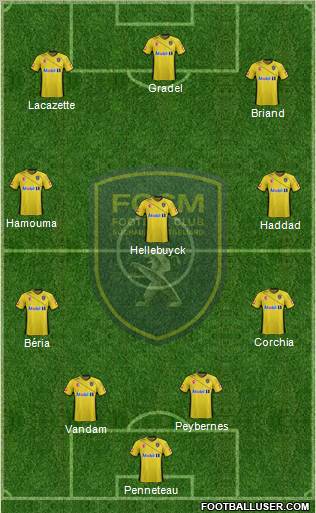 FC Sochaux-Montbéliard Formation 2011