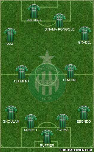 A.S. Saint-Etienne Formation 2011