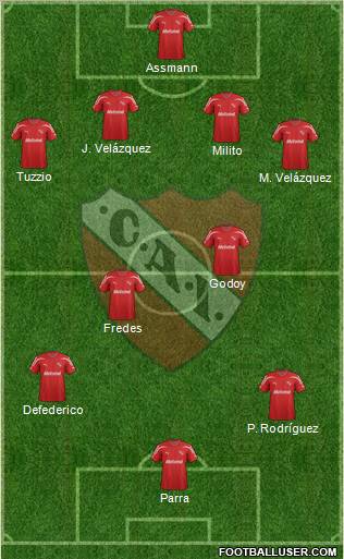 Independiente Formation 2011