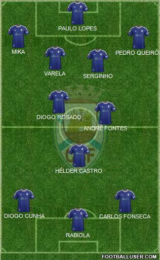 Clube Desportivo Feirense Formation 2011