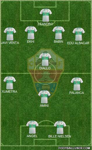 Elche C.F., S.A.D. Formation 2011