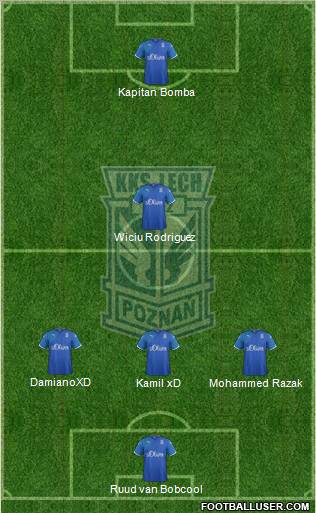 Lech Poznan Formation 2011