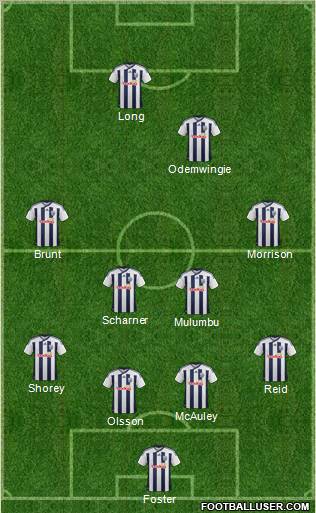 West Bromwich Albion Formation 2011