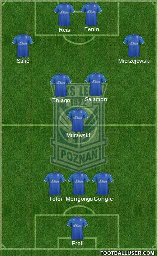 Lech Poznan Formation 2011