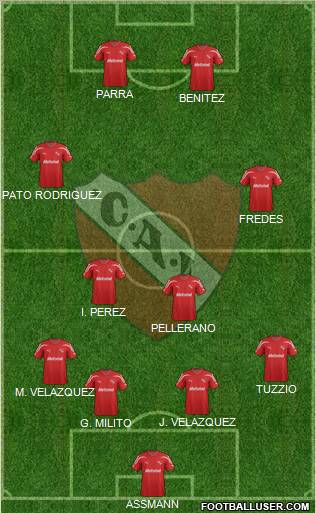 Independiente Formation 2011