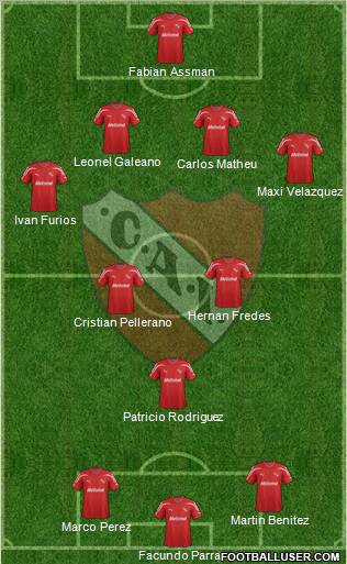 Independiente Formation 2011