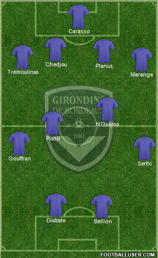 FC Girondins de Bordeaux Formation 2011