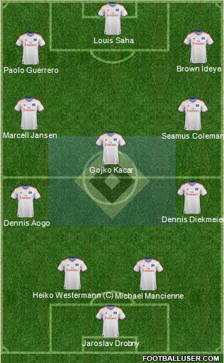 Hamburger SV Formation 2011