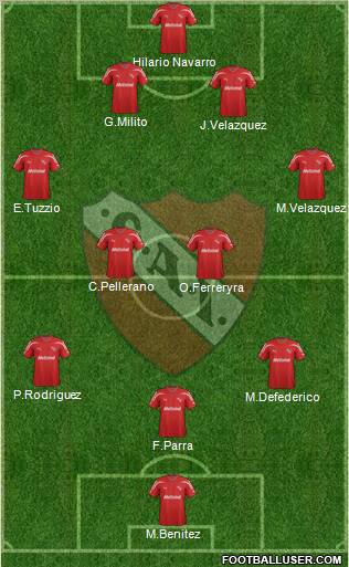 Independiente Formation 2011