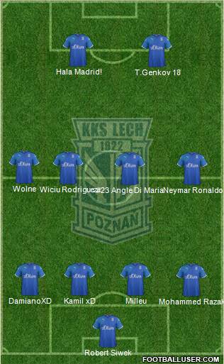 Lech Poznan Formation 2011