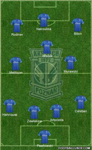 Lech Poznan Formation 2011