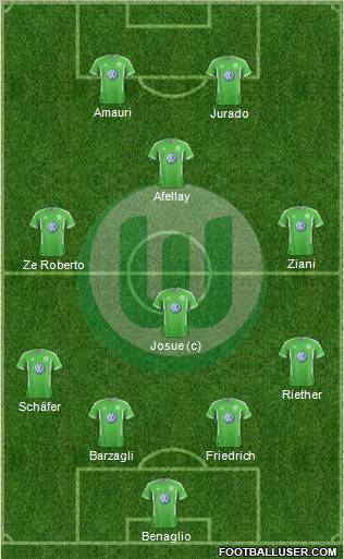 VfL Wolfsburg Formation 2011