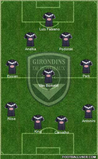 FC Girondins de Bordeaux Formation 2011