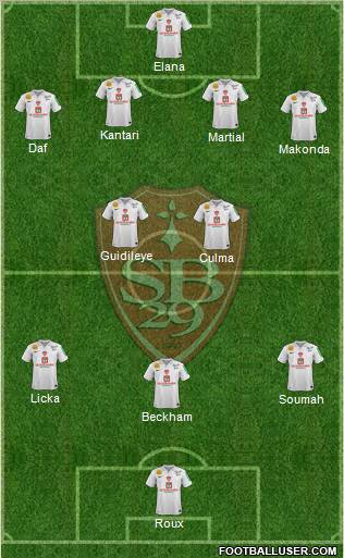 Stade Brestois 29 Formation 2011