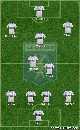 A.J. Auxerre Formation 2011