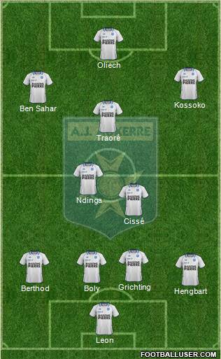 A.J. Auxerre Formation 2011