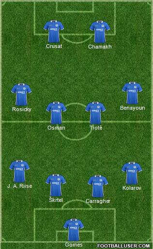 Wigan Athletic Formation 2011