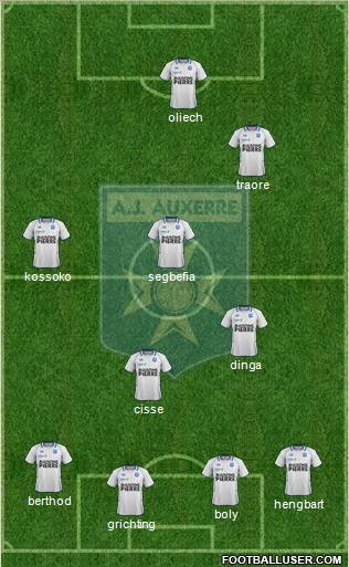 A.J. Auxerre Formation 2011