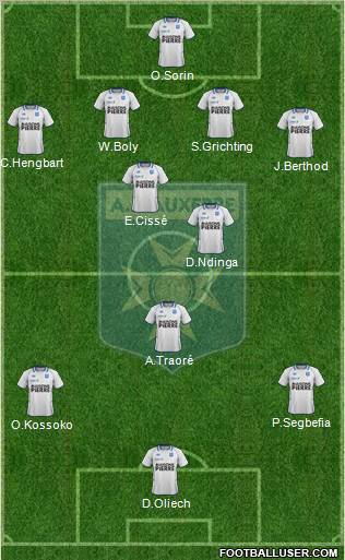 A.J. Auxerre Formation 2011