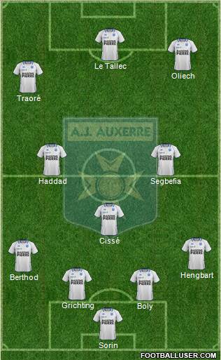 A.J. Auxerre Formation 2011