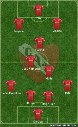 Independiente Formation 2011