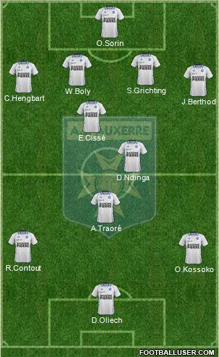 A.J. Auxerre Formation 2011