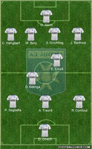 A.J. Auxerre Formation 2011