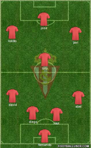 Real Sporting S.A.D. Formation 2011