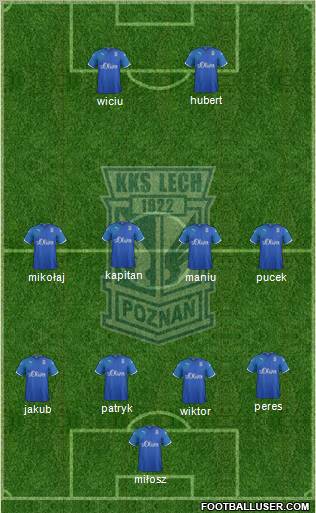 Lech Poznan Formation 2011