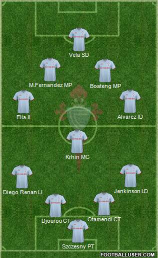 R.C. Celta S.A.D. Formation 2011