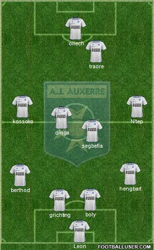 A.J. Auxerre Formation 2011