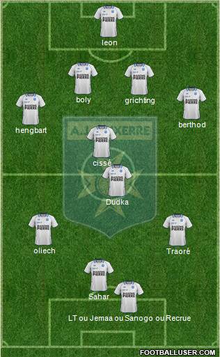 A.J. Auxerre Formation 2011