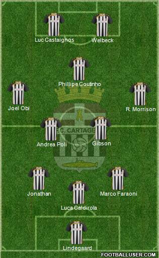 F.C. Cartagena Formation 2011