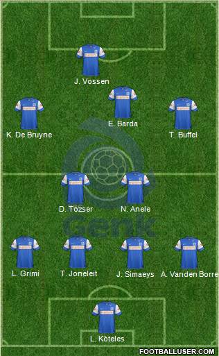 K Racing Club Genk Formation 2011