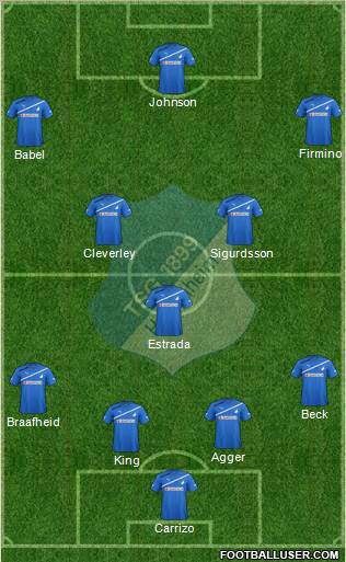 TSG 1899 Hoffenheim Formation 2011