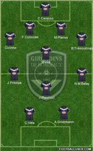 FC Girondins de Bordeaux Formation 2011