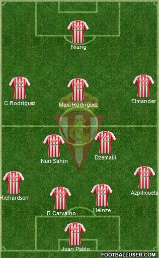 Real Sporting S.A.D. Formation 2011